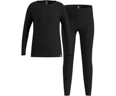 Odlo Set long MERINO 200 KIDS children's underwear set, size 164 cm, juodas