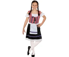 Oktoberfesto klasikinis kostiumas mergaitėms
