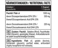 Omega-3 kapsulės MST Omega 3 Selected 120 kapsulių