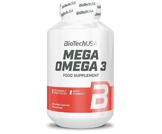 BioTech Maisto papildas Mega Omega 3 180 Kapsulių