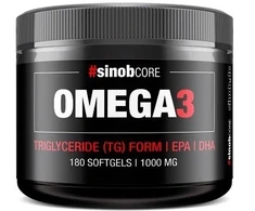 Sinob Omega 3 180 Minkštų kapsulių