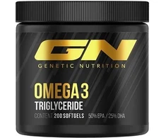 Omega-3 žuvų taukų minkštos kapsulės GN Triglyceride Sport Edition 200 vnt