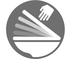 Omnires OTTAWA COMFORT su lėtu nusileidimu, dangtis blizgus baltas SILENT POWER™