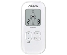 Omron E3 Intense HV-F021-E4W transkutaninė elektrinė nervų stimuliacija (TENS) Baltas
