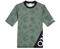 O'Neill UV Mix &amp; Match Cali Pirmoji 13 colių maudymosi šortai Crazy Skin Jr marškinėliai 92800613842