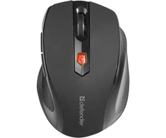 Optinė belaidė pelė Defender Ultra MM-315, 1600 DPI, juoda, 52315