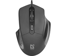 Optinė pelė Defender Datum MB-347, 1600 DPI, 4 mygtukai, juoda, 52347