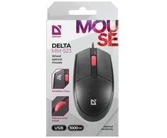 Optinė pelė Defender Delta MM-523, juoda