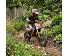 Orange Akumuliatorinis krosinis motociklas HECHT 59100 Oranžinis
