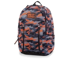 Orange Oranžinis Kuprinė CoolPack Impact II Camo Mesh Oranžinis