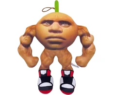 Orange Oranžinis Pliušinis Žaislas Muscle Oranžinis 26 cm (Italian Brainrots ) U Din Din Din Din Dun Ma Din Din Din Dun