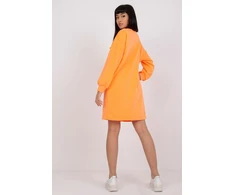 Oranžinė laisvo kirpimo suknelė Ex Moda
