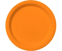 Oranžinės lėkštės 23 cm – Šventės dekoracija