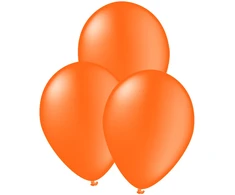 Oranžiniai balionai – Šventės dekoracija