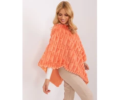 Oranžinis oversize pončas