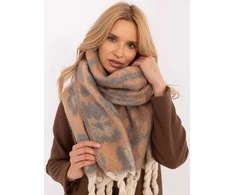 Wool Fashion Italia Šiltas minkštas moteriškas šalikas: Dydis - Universalus