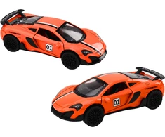 Lean Toys 1:32 Mastelio Sportinis Automobilis, Oranžinis