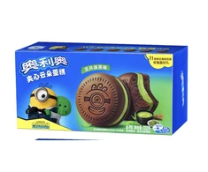 Oreo Minions Cake Spring Limited Edition Longjing Matcha Flavor 132g x 18 pcs (CHI)