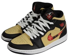 Originalūs Air Jordan 1 Mid Tartan Swoosh Vyriški Kedai - DZ5329-001