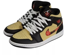 Originalūs Air Jordan 1 Mid Tartan Swoosh Vyriški Kedai - DZ5329-001