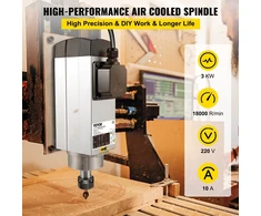 VEVOR 3 kW 220V oro aušinamas suktukas CNC staklėms