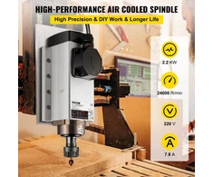 VEVOR Oru aušinamas CNC velenas 2.2KW 220V ER20