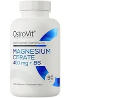 OstroVit Magnio Citratas 400 mg + B6 90 kapsulių