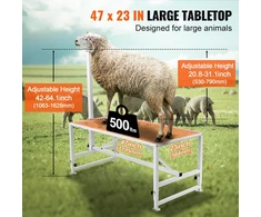 VEVOR Ožkų kirpimo stovas reguliuojamas 53-83 cm