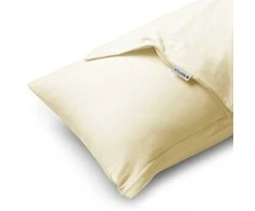 DecoKing Pagalvės užvalkalas 40×40 cm kreminės spalvos 2 vnt