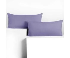 DecoKing Pagalvės užvalkalas 40x120, 2 vnt. LAVENDERPURPLE