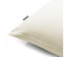 DecoKing Pagalvės užvalkalas 40x120 kreminės spalvos
