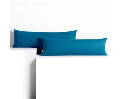 Pagalvės užvalkalas 40x145 cm tamsiai mėlynas 2 vnt