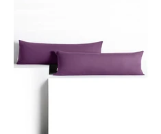 Pagalvės užvalkalas 40x145 cm violetinės spalvos 2 vnt