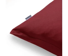 Pagalvės užvalkalas 50×60 cm bordo spalvos 2 vnt