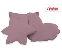Pagalvių komplektas – pastelinis violetinis (3 vnt.)