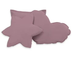 Pagalvių komplektas – pastelinis violetinis (3 vnt.)