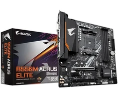 Pagrindinė plokštė Gigabyte B550M AORUS ELITE, Socket AM4, micro ATX, AMD B550