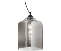 Pakabinamas šviestuvas Ideal Lux Suspended lamp with 1 light BISTRO', E27, juodas