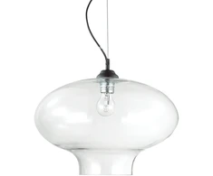 Pakabinamas šviestuvas Ideal Lux Suspended lamp with 1 light BISTRO', E27, baltas