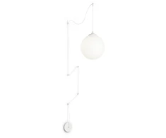 Pakabinamas šviestuvas Ideal Lux Suspended lamp with 1 light BOA, E27, copper