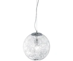 Pakabinamas šviestuvas Ideal Lux Suspended lamp with 1 light MAPA MAX, E27, baltas