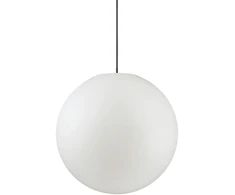 Pakabinamas šviestuvas, 1 lemputės SOLE, E27, baltas, 136004