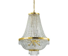 Pakabinamas šviestuvas Ideal Lux Suspended lamp with 12 lights CAESAR, G9, auksinis color