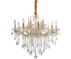 Pakabinamas šviestuvas Ideal Lux Suspended lamp with 12 lights FLORIAN, E14, antracite
