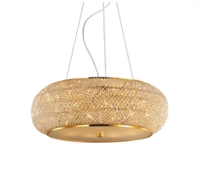 Pakabinamas šviestuvas Ideal Lux Suspended lamp with 14 lights PASHA', E14, transparent