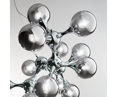 Pakabinamas šviestuvas Ideal Lux Suspended lamp with 15 lights NODI, E14, transparent