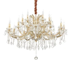 Pakabinamas šviestuvas Ideal Lux Suspended lamp with 18 lights NAPOLEON, E14, copper