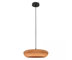Pakabinamas šviestuvas, 2xG9, juodos/terakotos sp., 2591