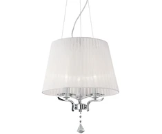 Pakabinamas šviestuvas Ideal Lux Suspended lamp with 3 lights PEGASO, E14, chrome