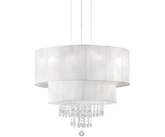 Pakabinamas šviestuvas Ideal Lux Suspended lamp with 4 lights OPERA, E27, baltas